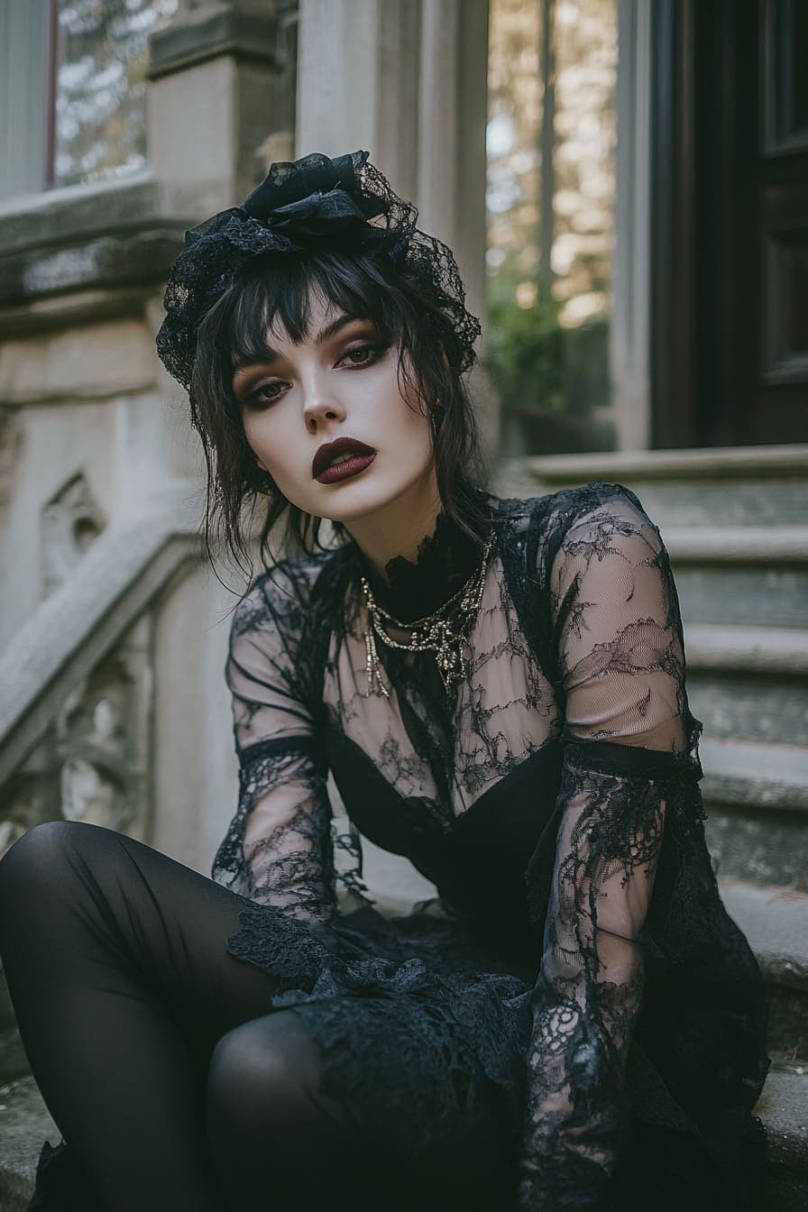 Gothic fashion staircase