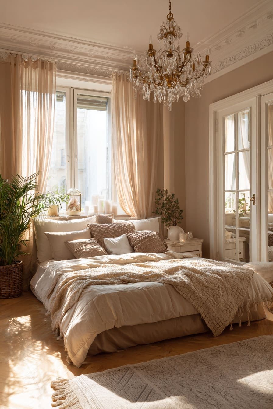 Beige interior design