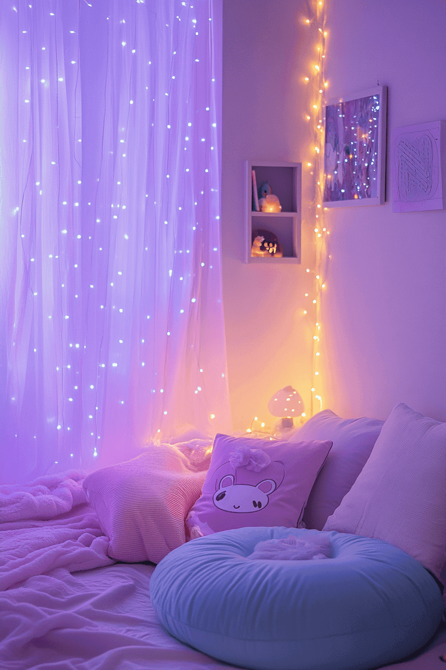 Kawaii bedroom decor
