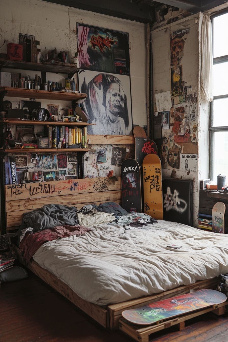 Skater room decor